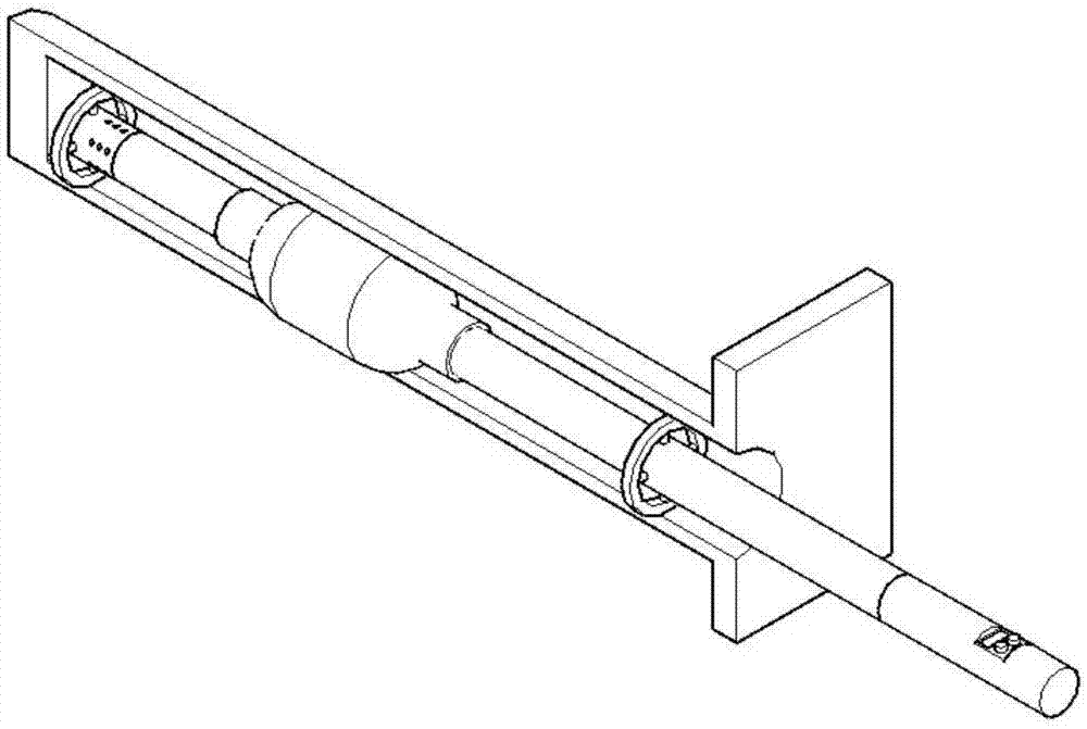 Device and method for measuring internal seepage pressure of tunnel surrounding rock