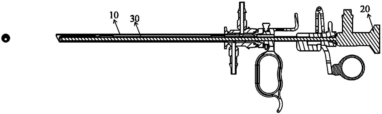 Plasma operation instrument for improving endoscope combined operation function