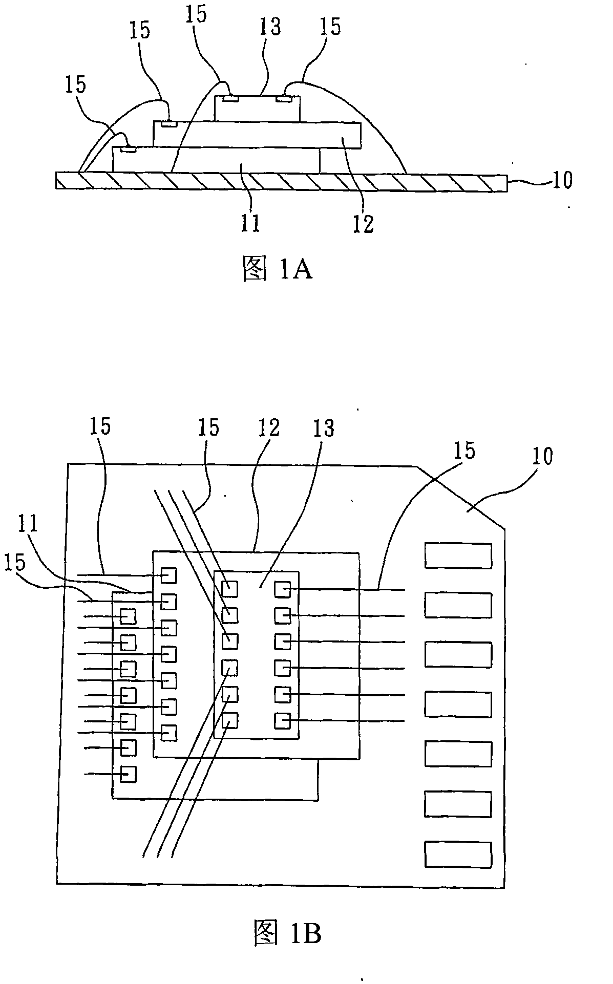 Multi-chip stacking structure and preparation thereof