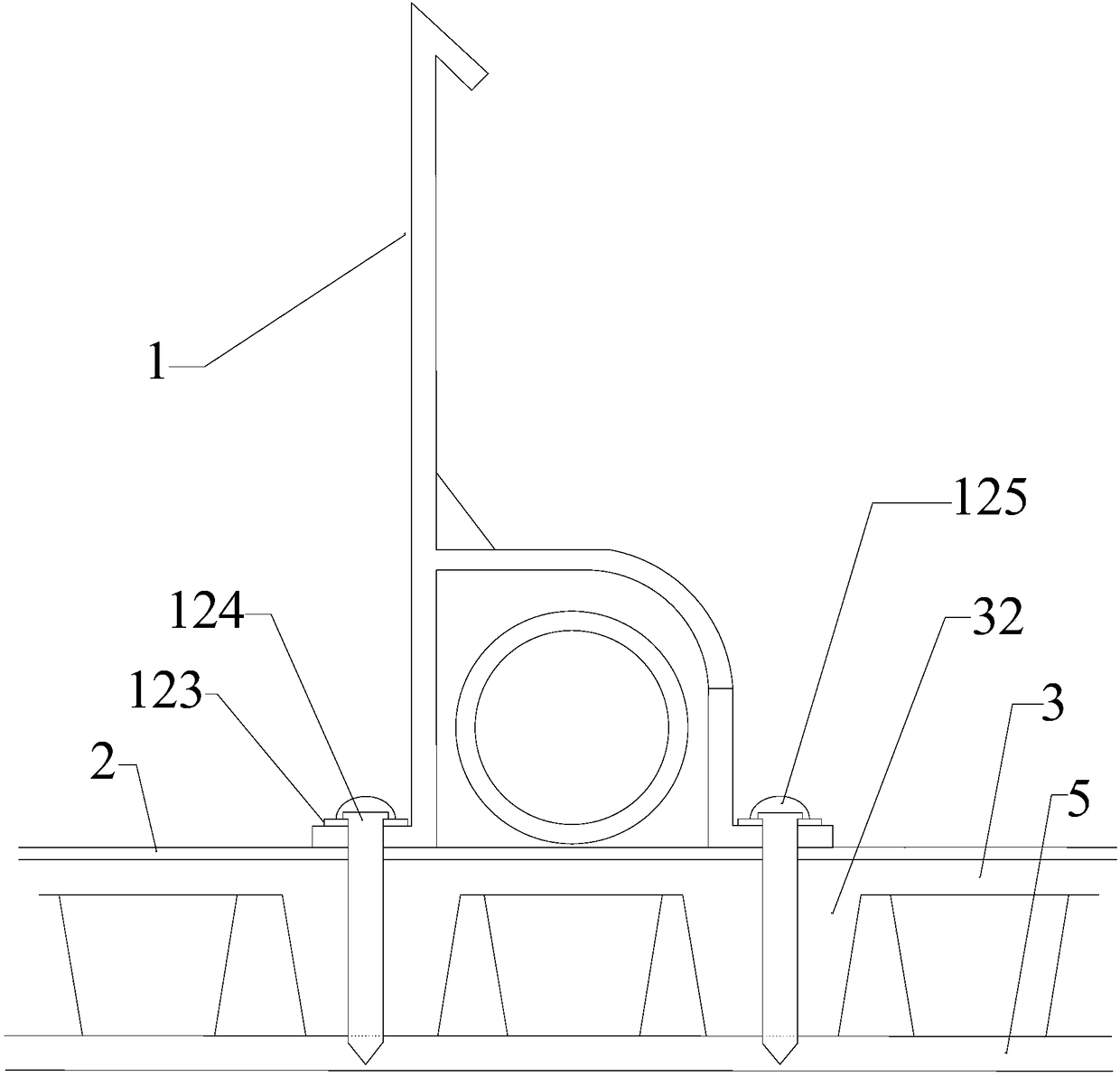 Grille, roof greening device and roof greening method