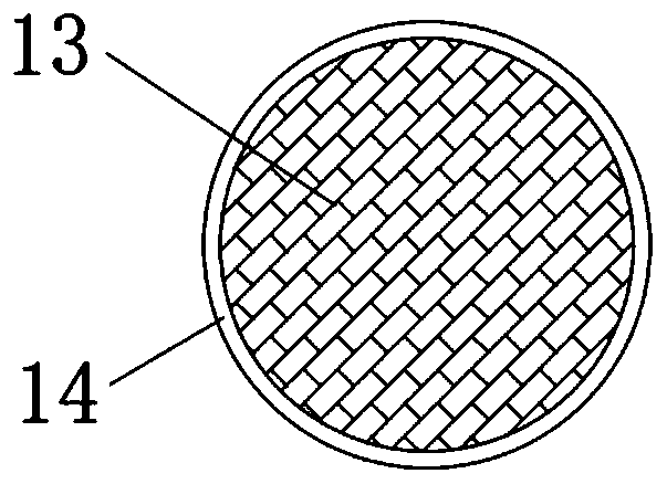 Power cable with local discharge self-check function