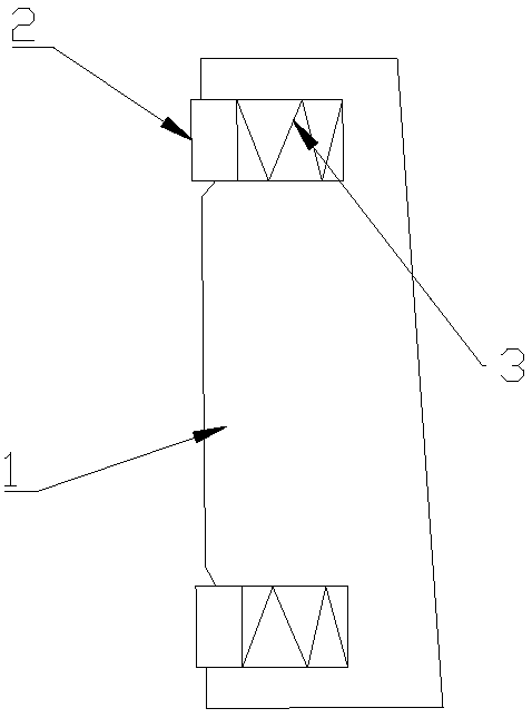 Braking part and oil wiping device used for same