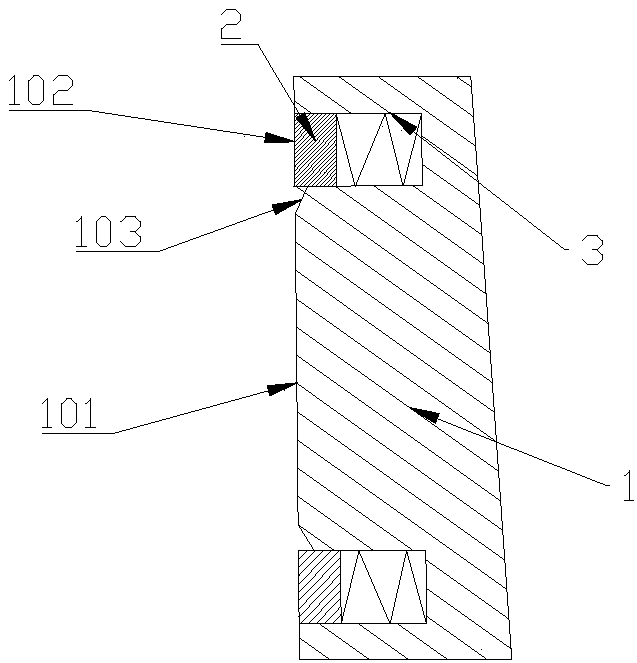 Braking part and oil wiping device used for same