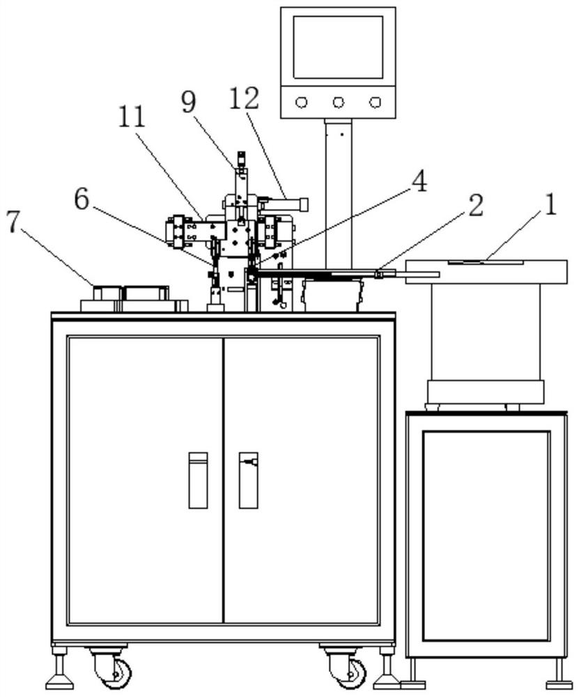 Carbon plate resistance value automatic test classifier