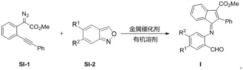 A kind of indanone imine derivative and its preparation method and application