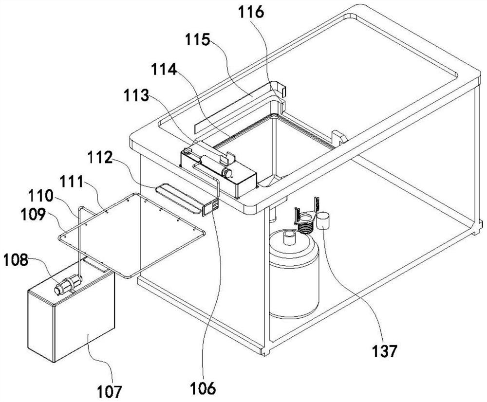 Lavage device for children digestive system department