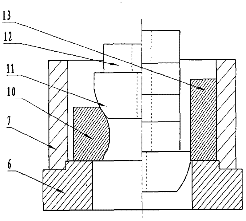 Method for forging annular cylinder by aid of electroslag remelted hollow blank