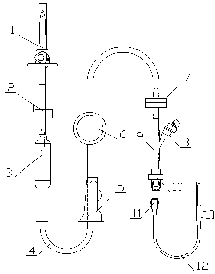 Needleless connection type infusion apparatus