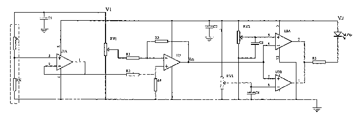 Circuit for testing negative temperature coefficient thermistor