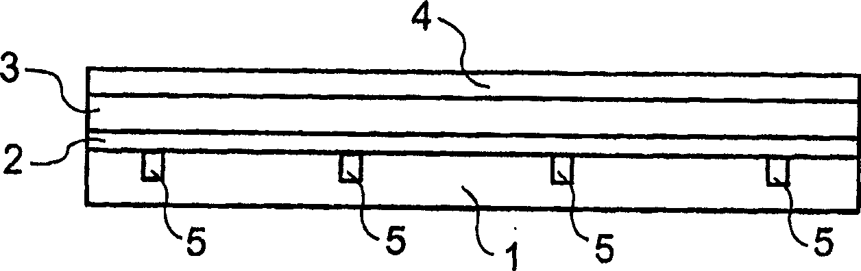 Electroluminescent device with homogeneous brightness