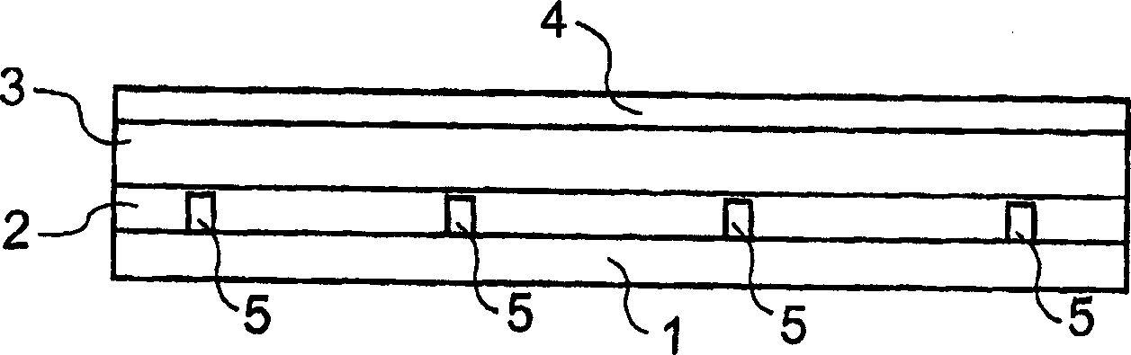 Electroluminescent device with homogeneous brightness