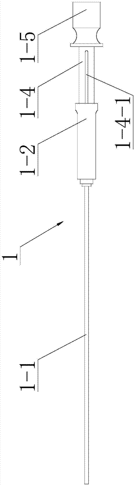 Split type multipole electrode needle compatible with magnetic resonance and radio frequency ablation