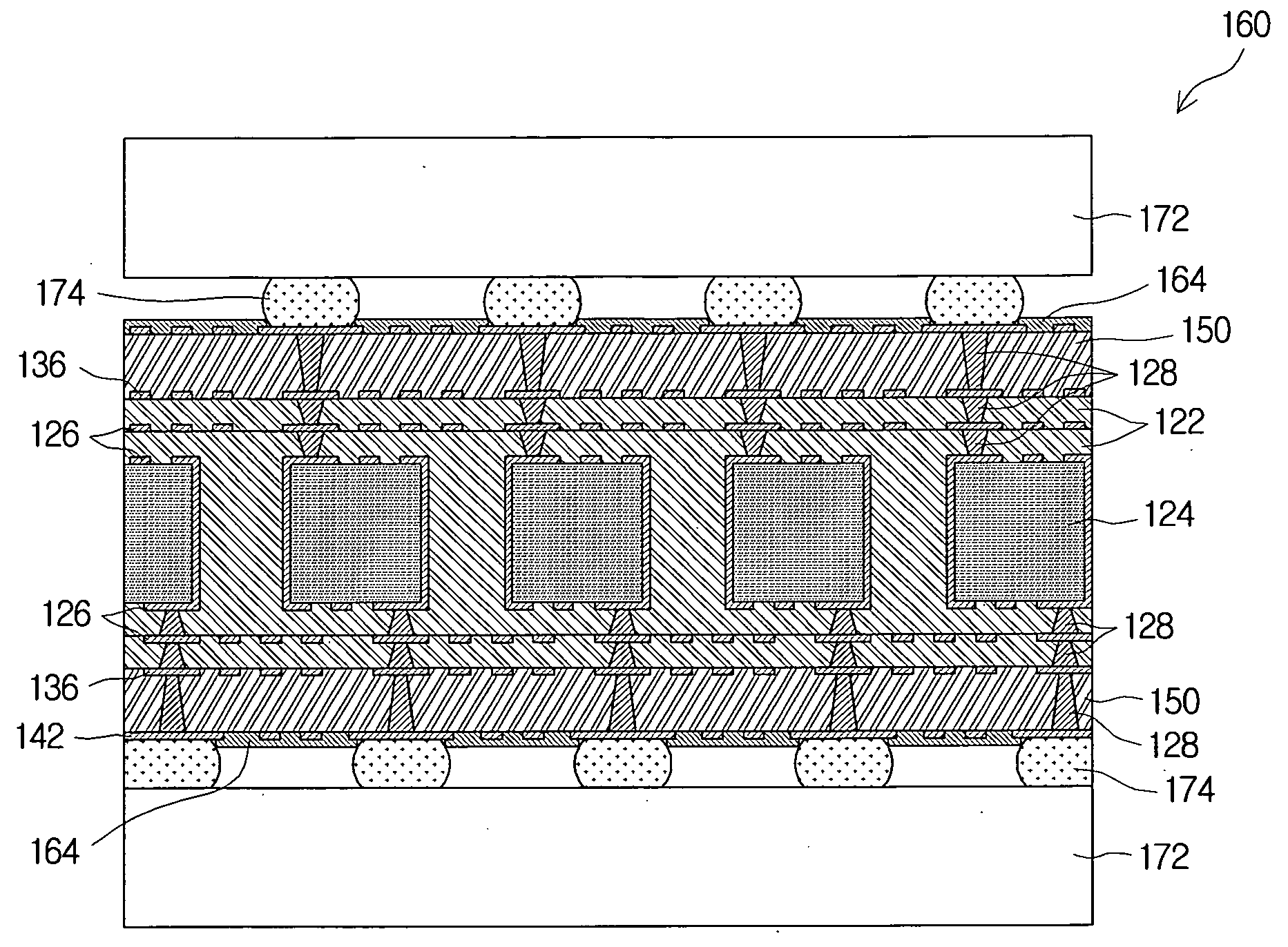 Multilayered printed circuit board and fabricating method thereof