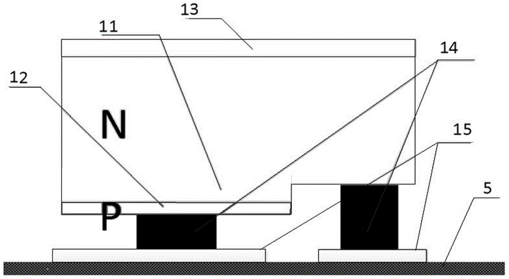 Wafer Inversion Integrated LED Display Packaging Module