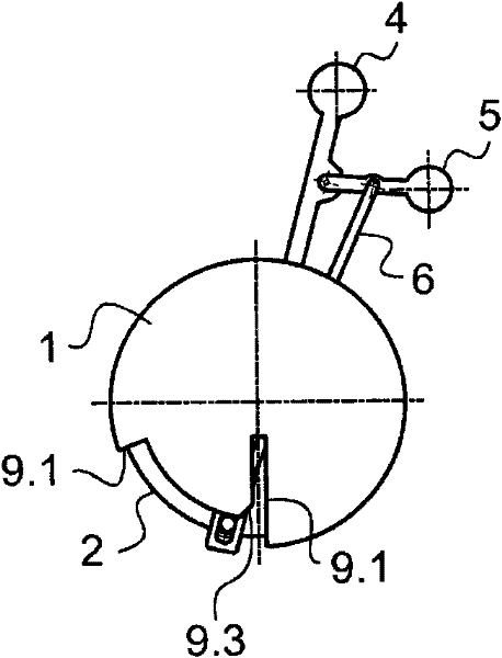 Aircraft throttle control device including a cam coupling