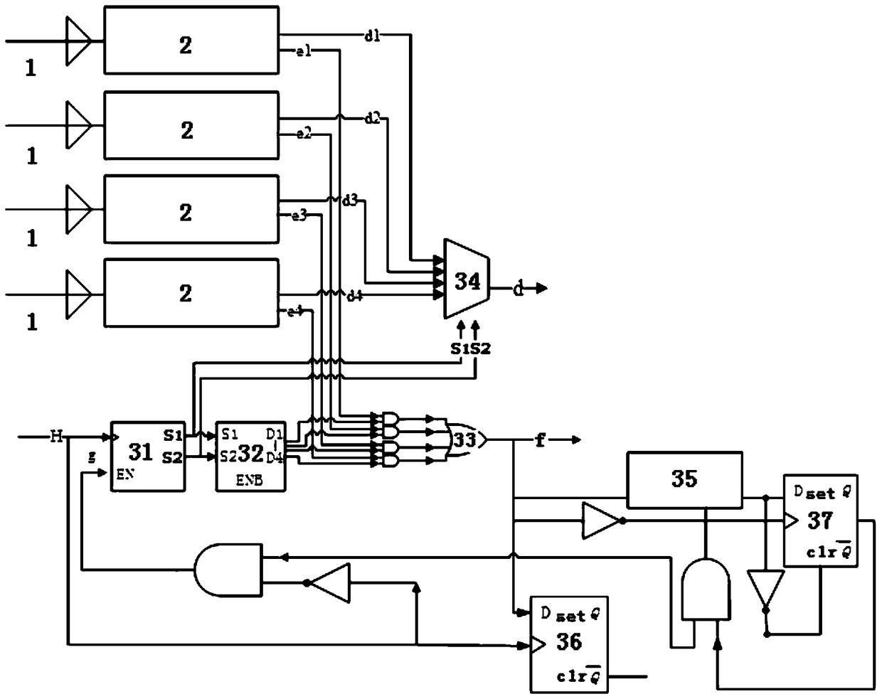 A method and system for multiplexing multiple channels of smii signals to one channel of mii signals