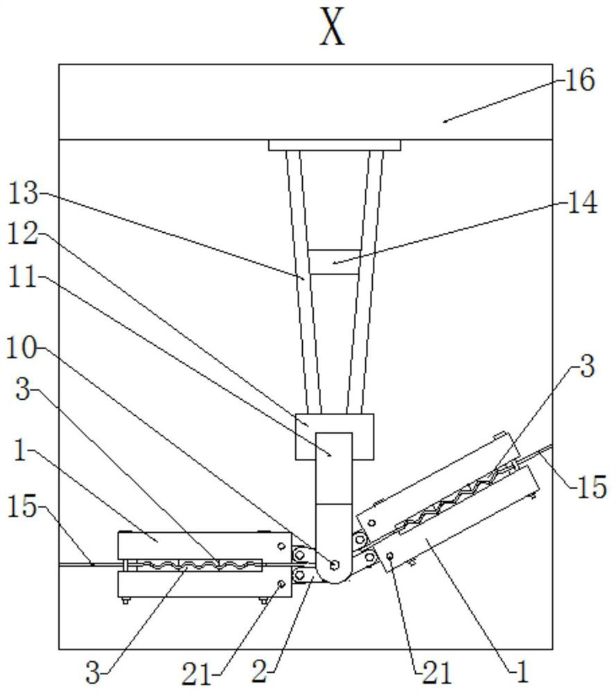 A CFRP sheet combined string beam reinforcement installation system