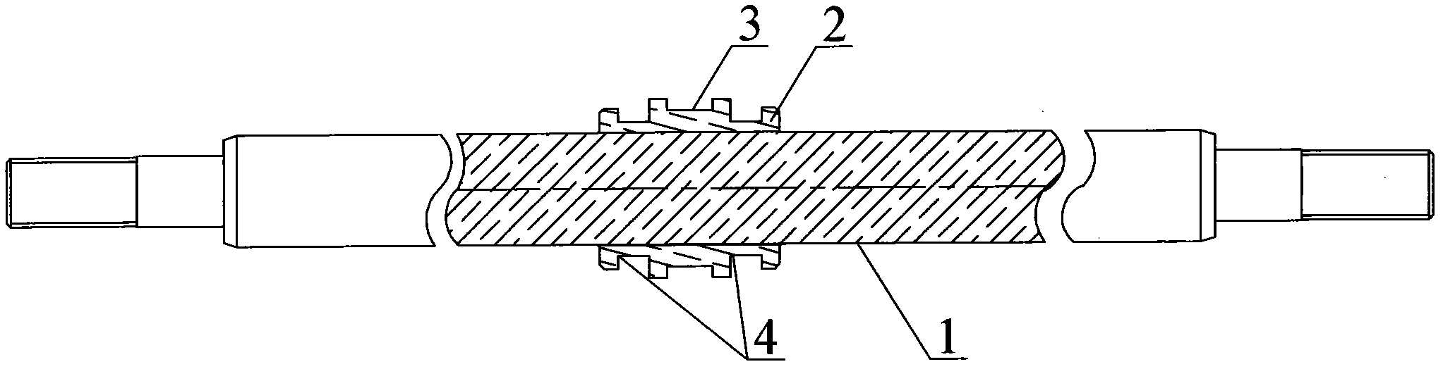 Connecting structure and installation method for piston and piston rod