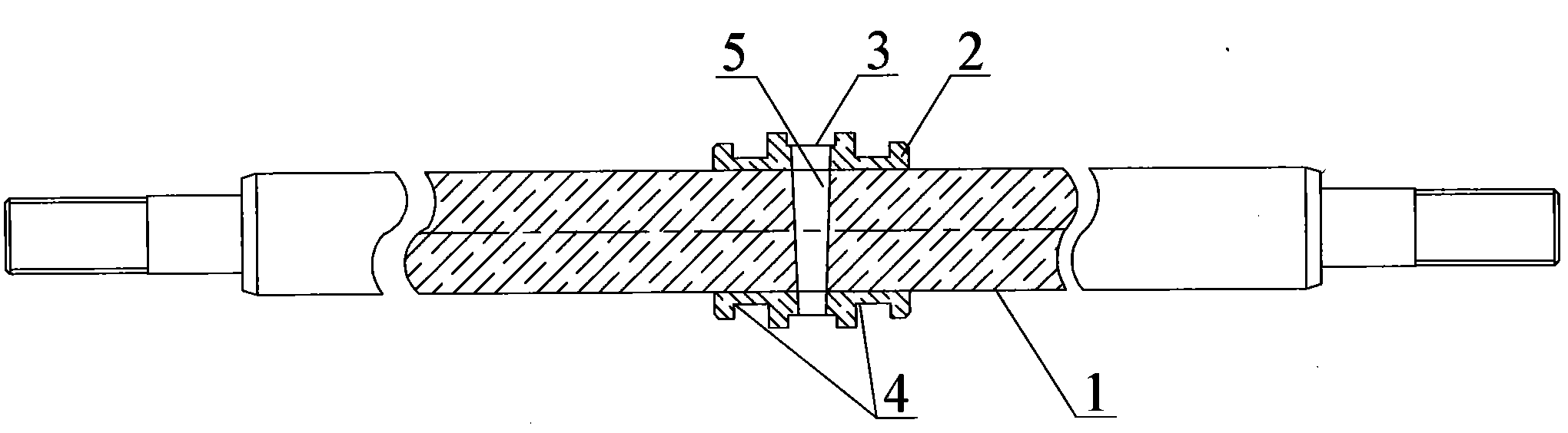 Connecting structure and installation method for piston and piston rod