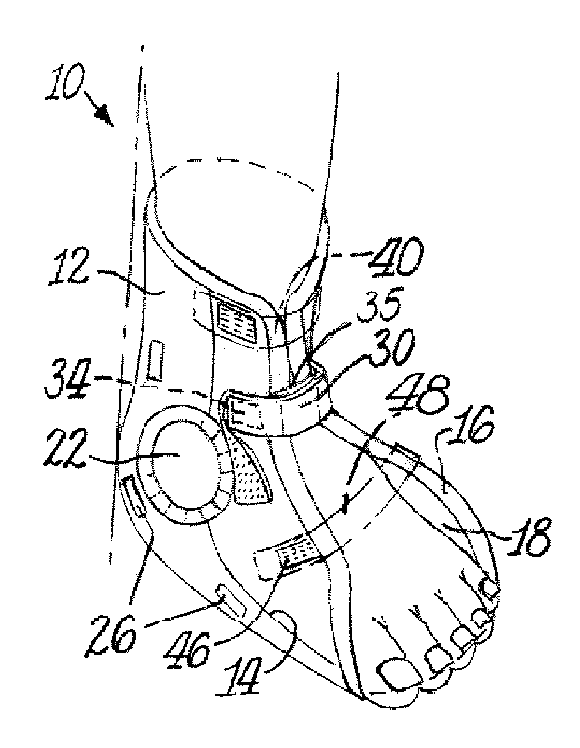 Anti-gravity decompressant for lower extremities