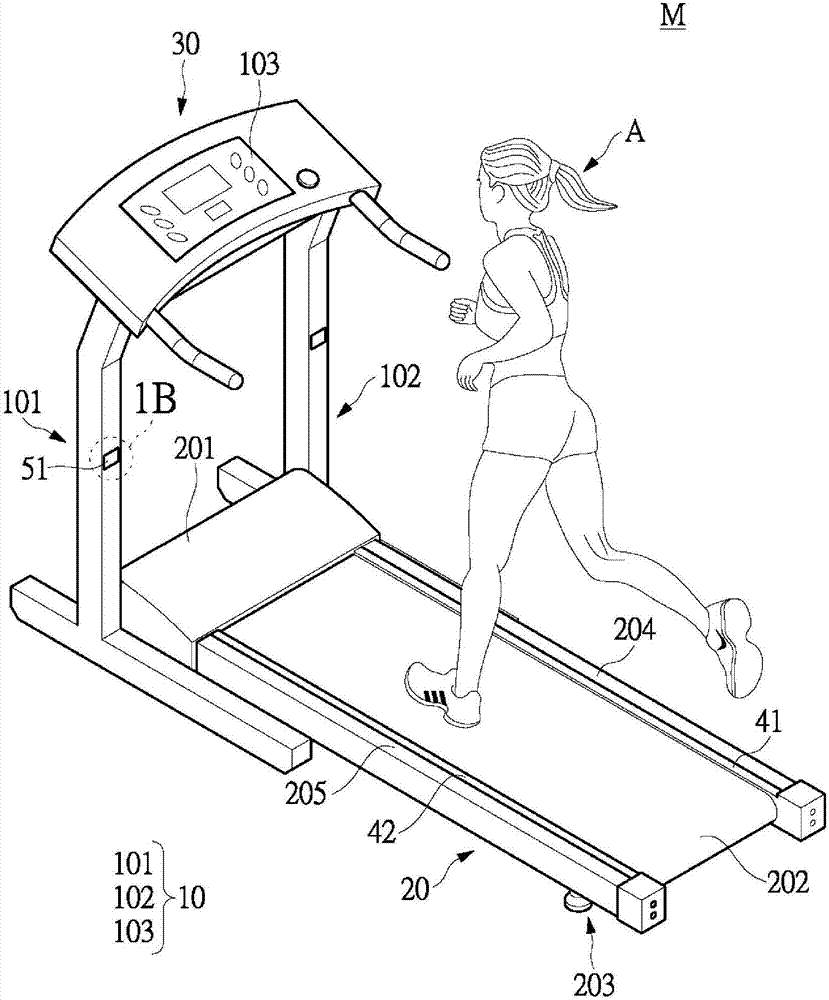 Treadmill and control method for controlling the treadmill belt thereof