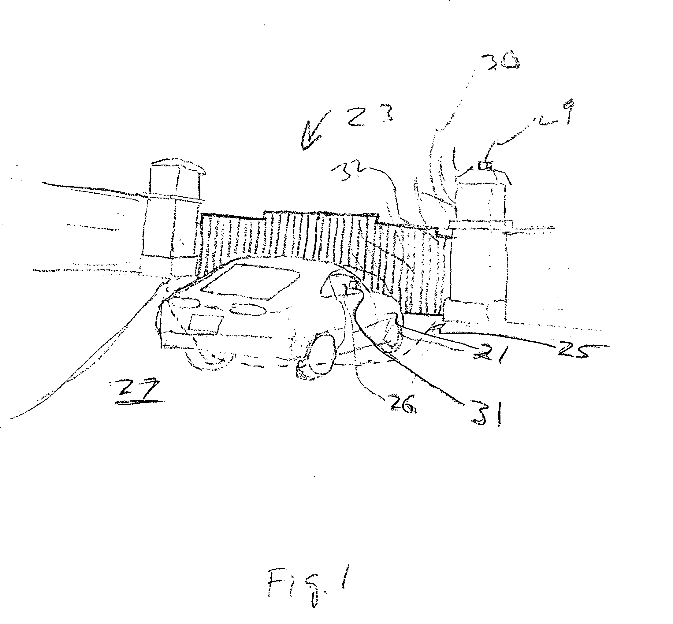Manual override apparatus and method for an automated secure area entry access system