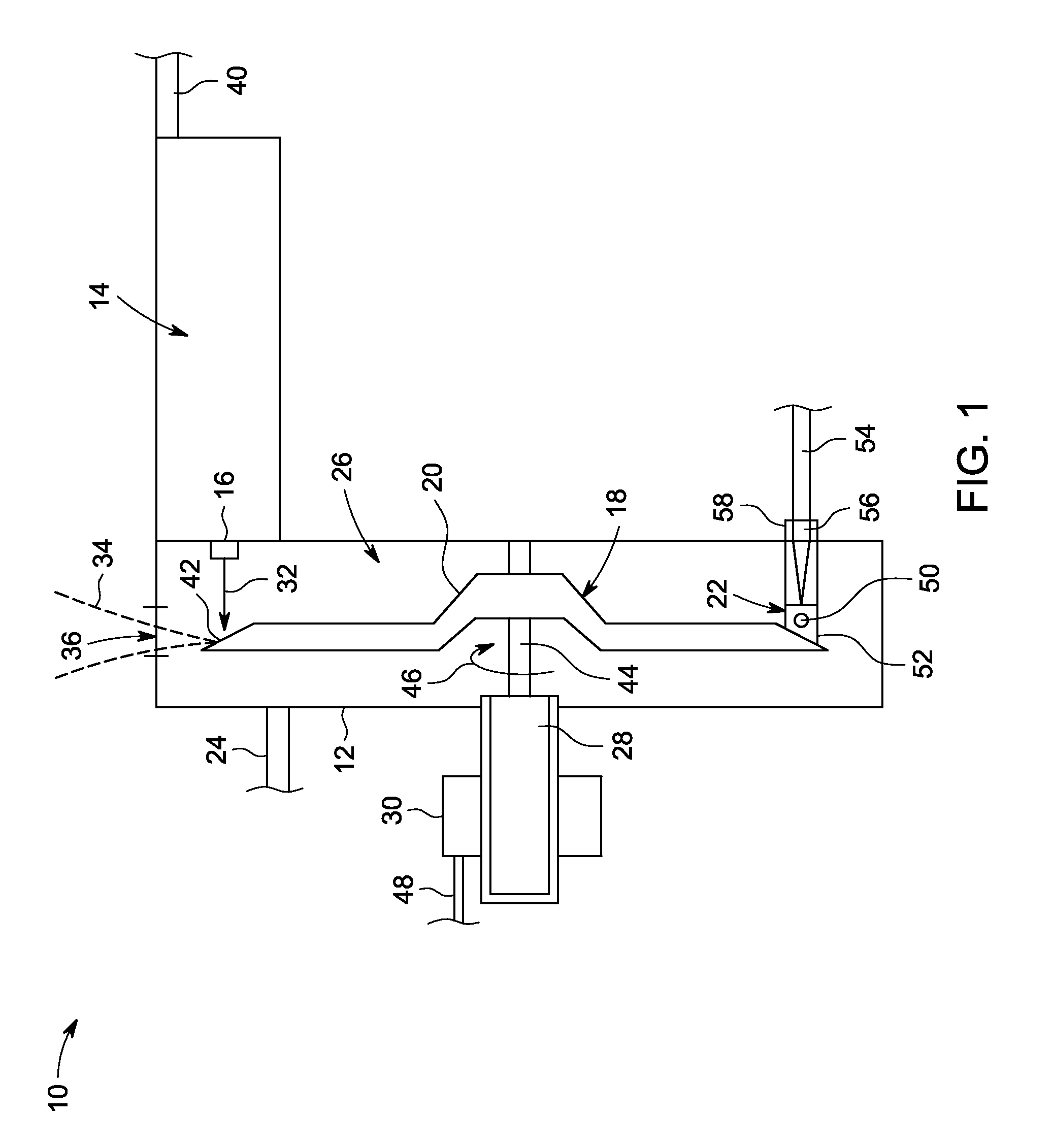 X-ray tube with improved vacuum processing