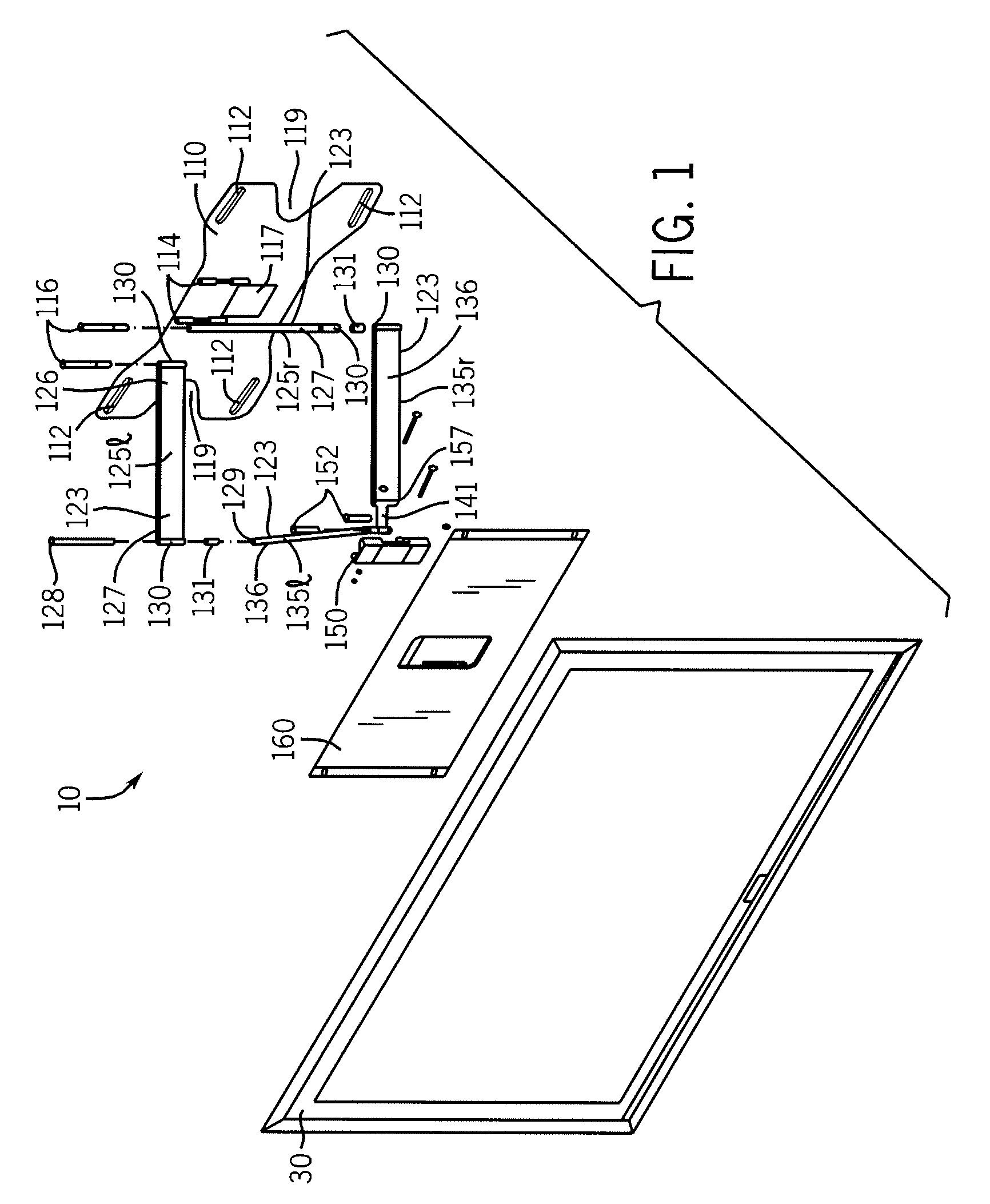 Multiple arm articulating mounting system