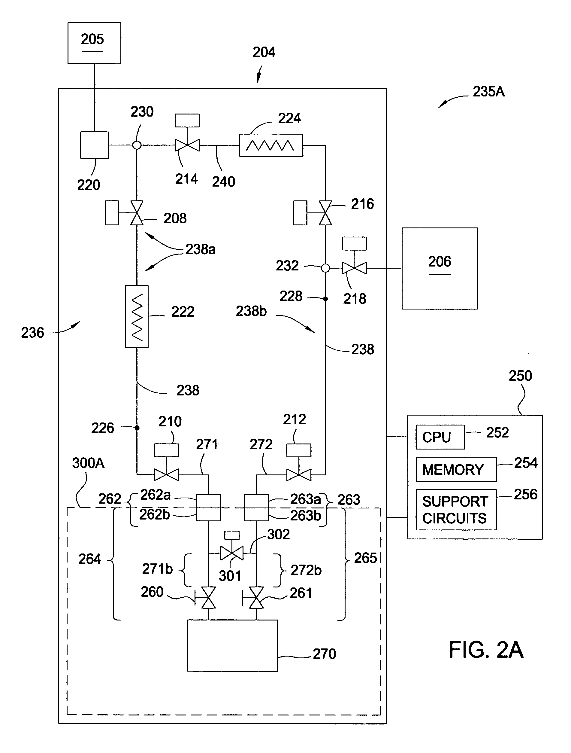 Chemical delivery apparatus for CVD or ALD