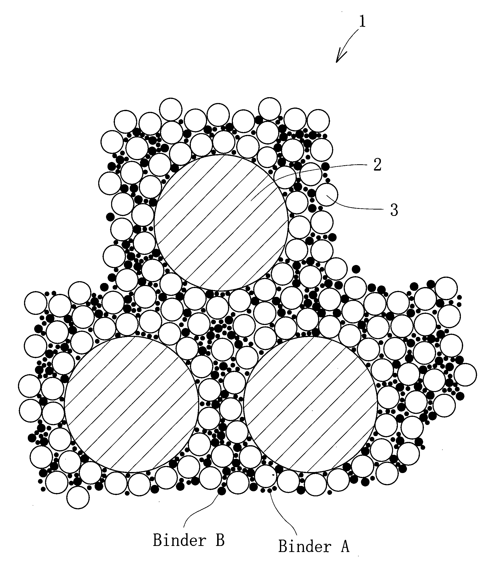 Method of making a porous sintered body, a compound for making the porous sintered body, and the porous sintered body