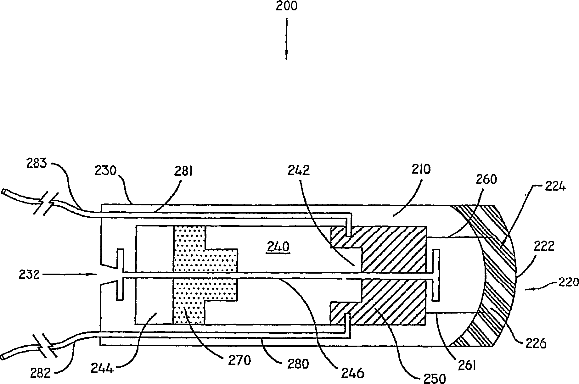 Piezoelectric incapacitation projectile