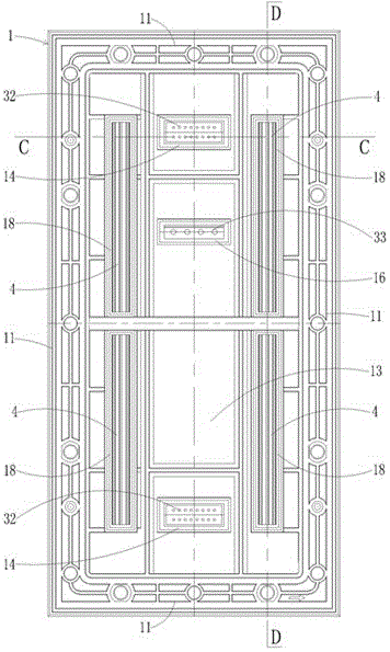 LED electronic display screen circuit board waterproof method and display module