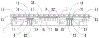 LED electronic display screen circuit board waterproof method and display module