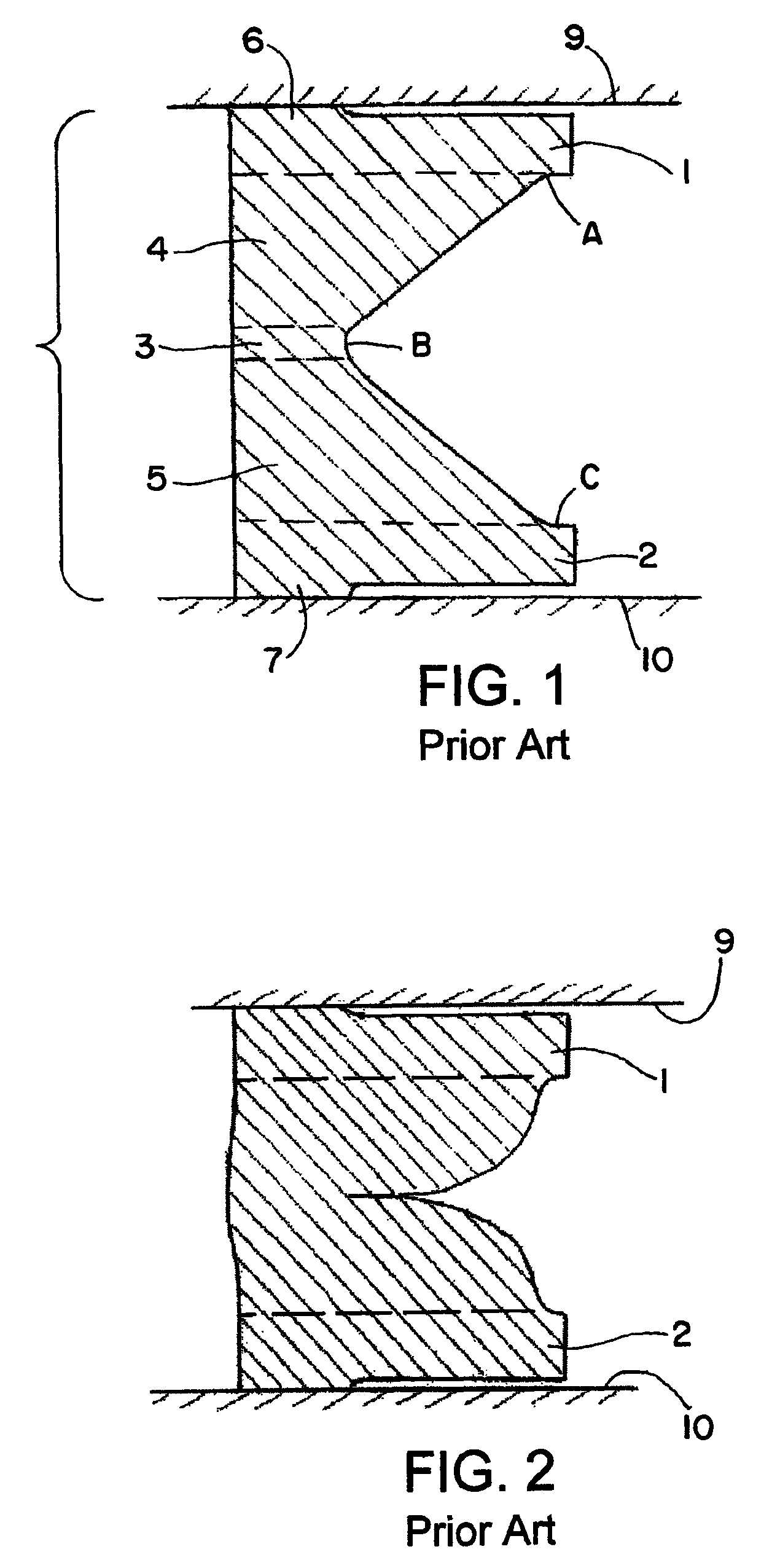 Ultra-high vacuum metallic seal