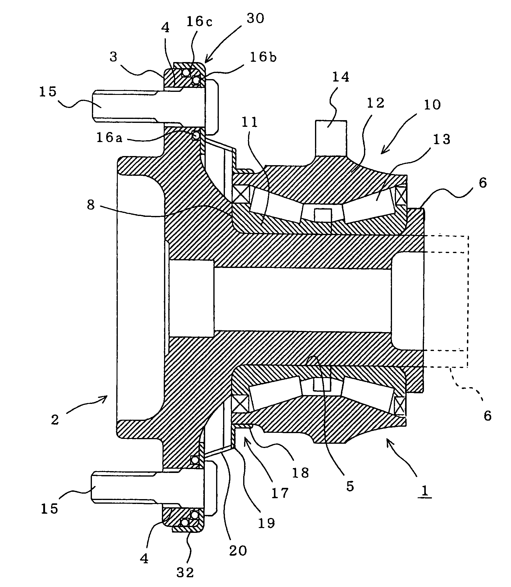 Seal assembly for hub flange and slinger