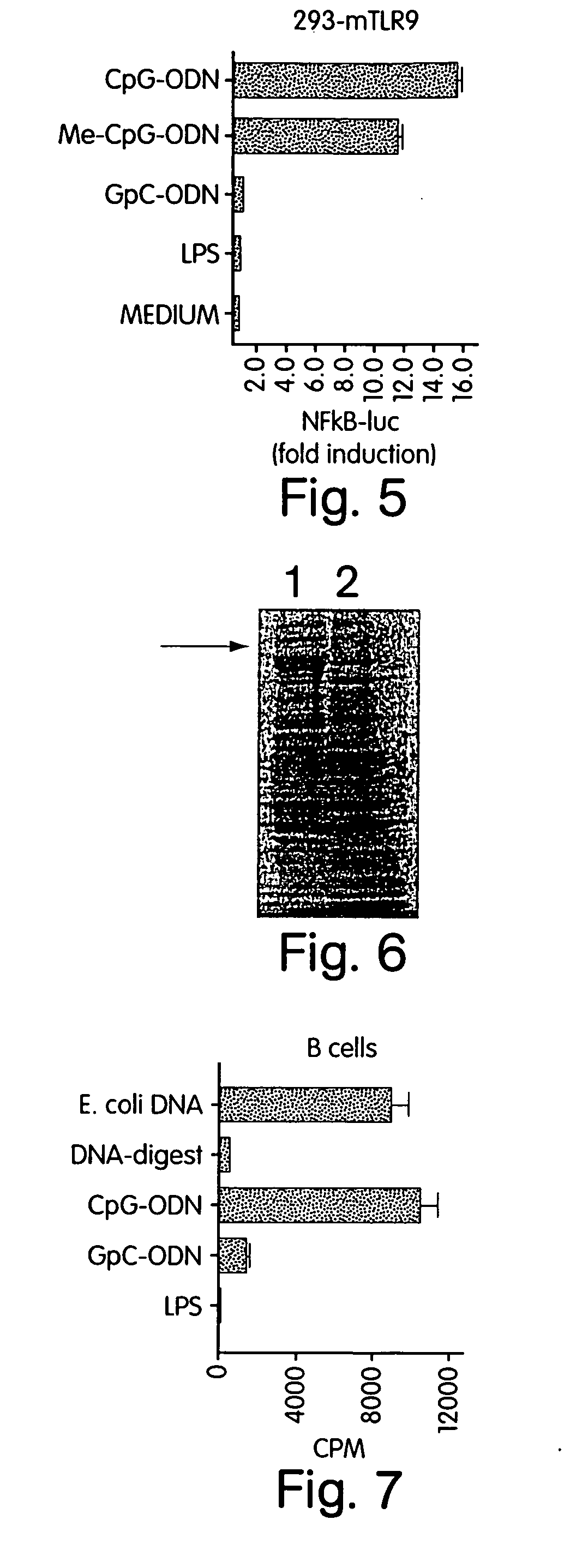 Process for high throughput screening of CpG-based immuno-agonist/antagonist