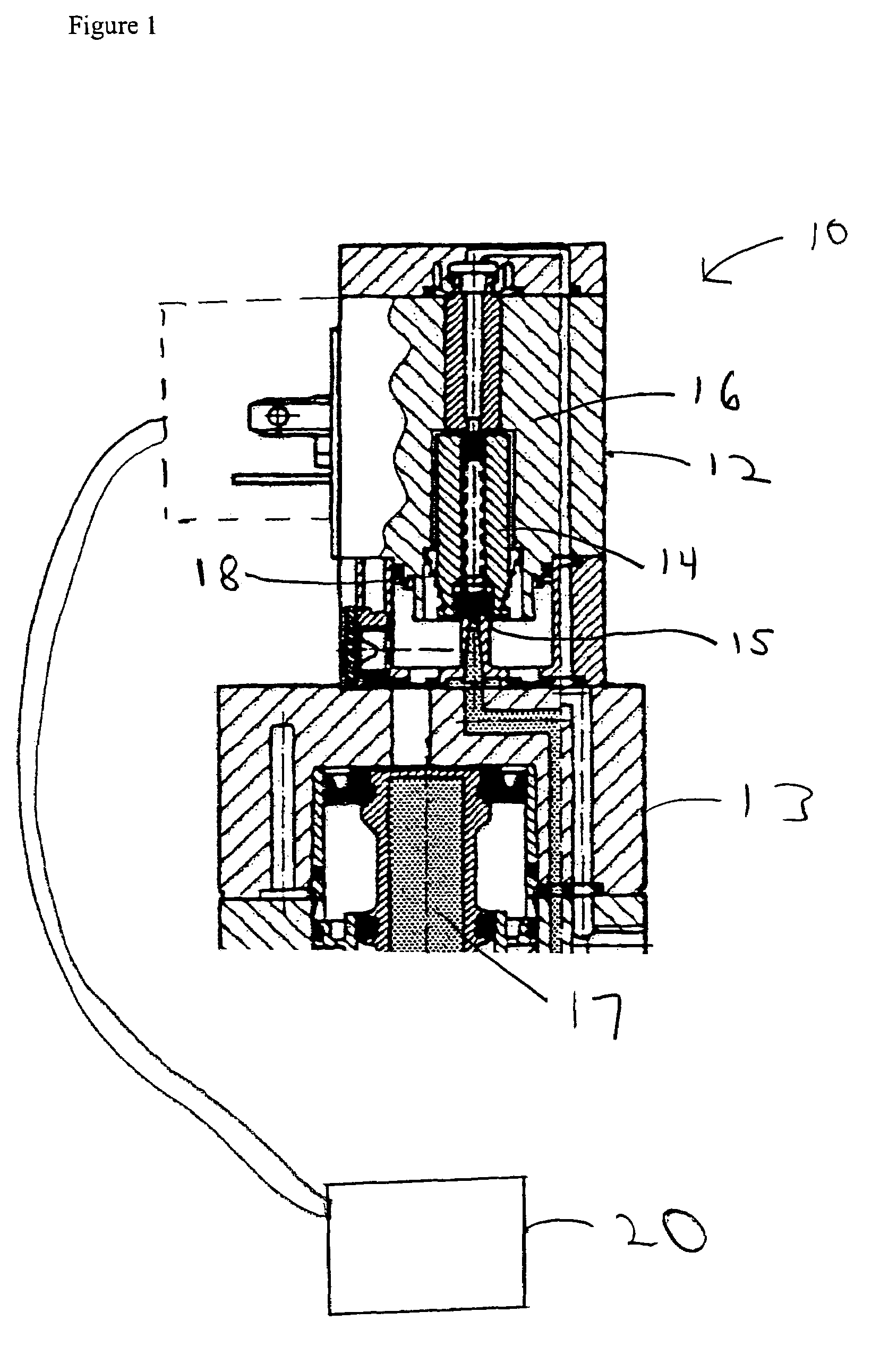 Method and apparatus for monitoring and determining the functional status of an electromagnetic valve
