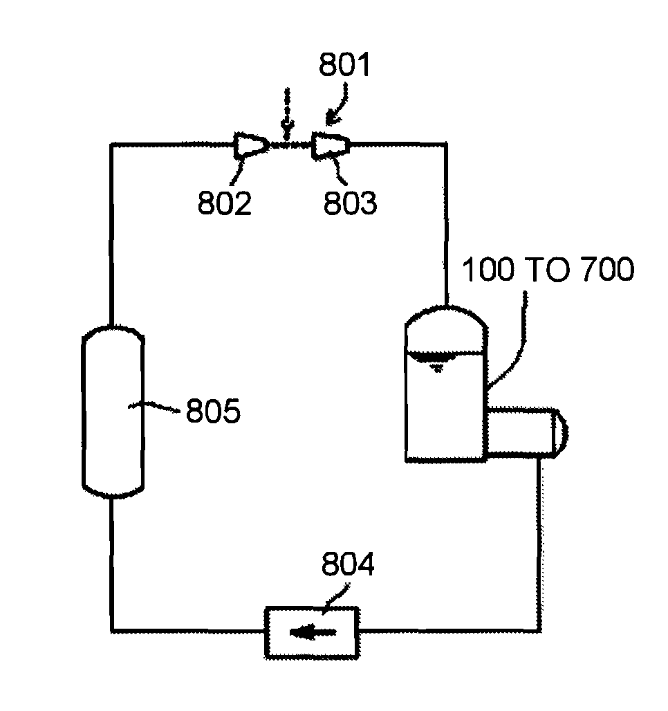 Quench tank and liquid metal loop