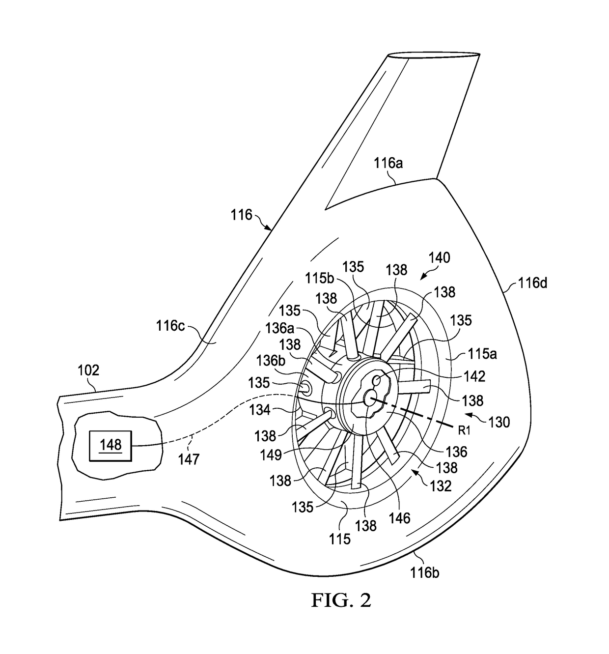 Noise control system for a ducted rotor assembly