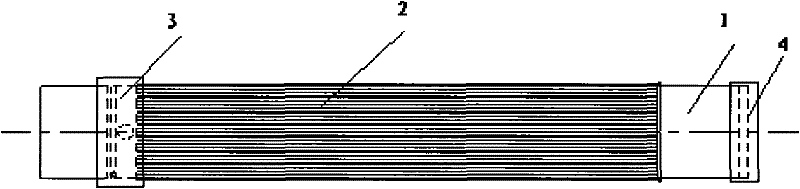 Suction and delivery water assembly