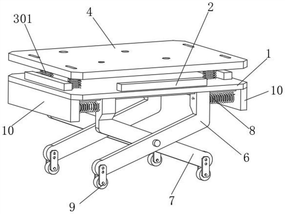 Elevator buffering device