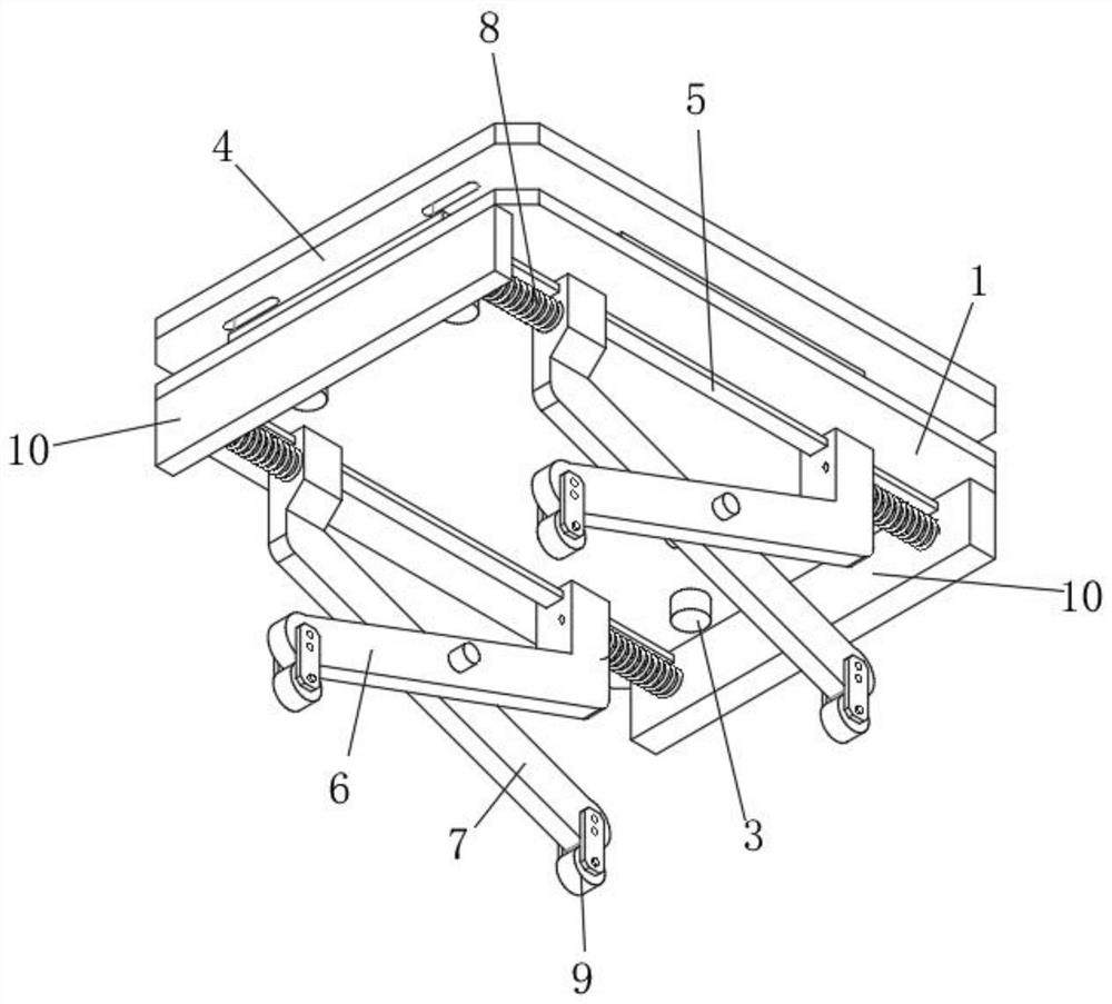 Elevator buffering device