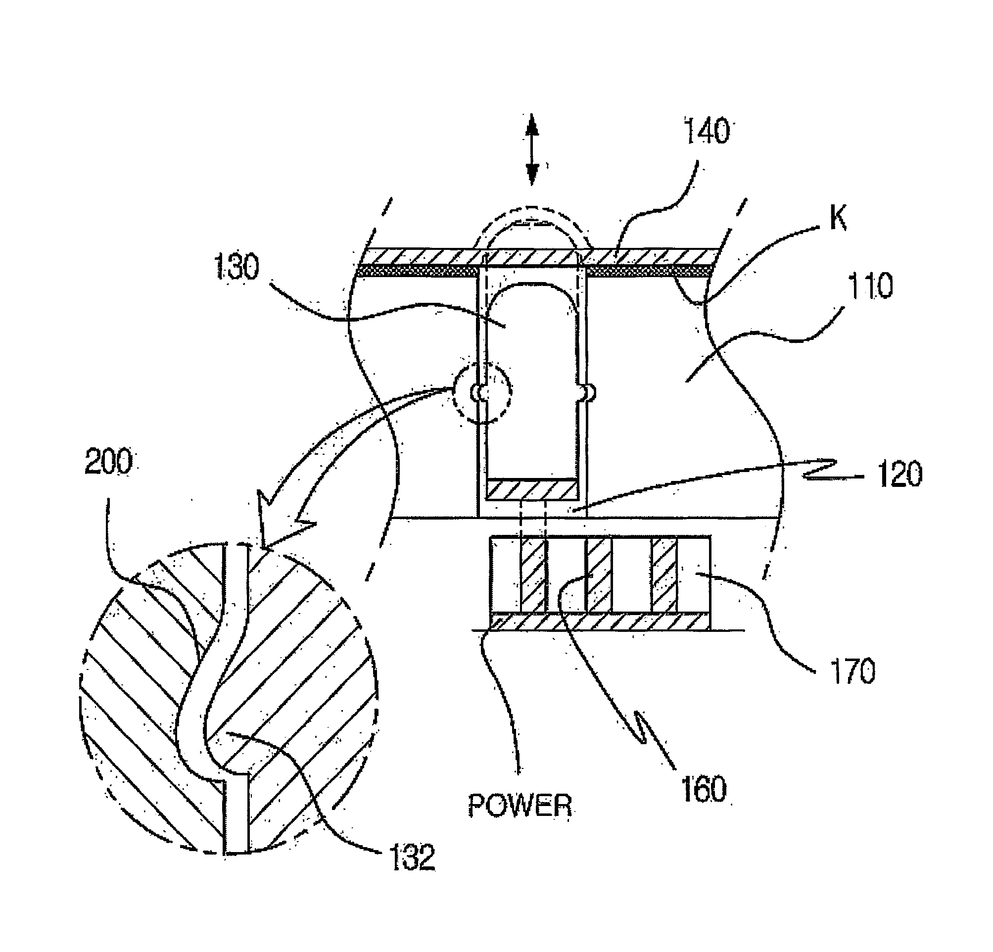 Display Device of Braille Points