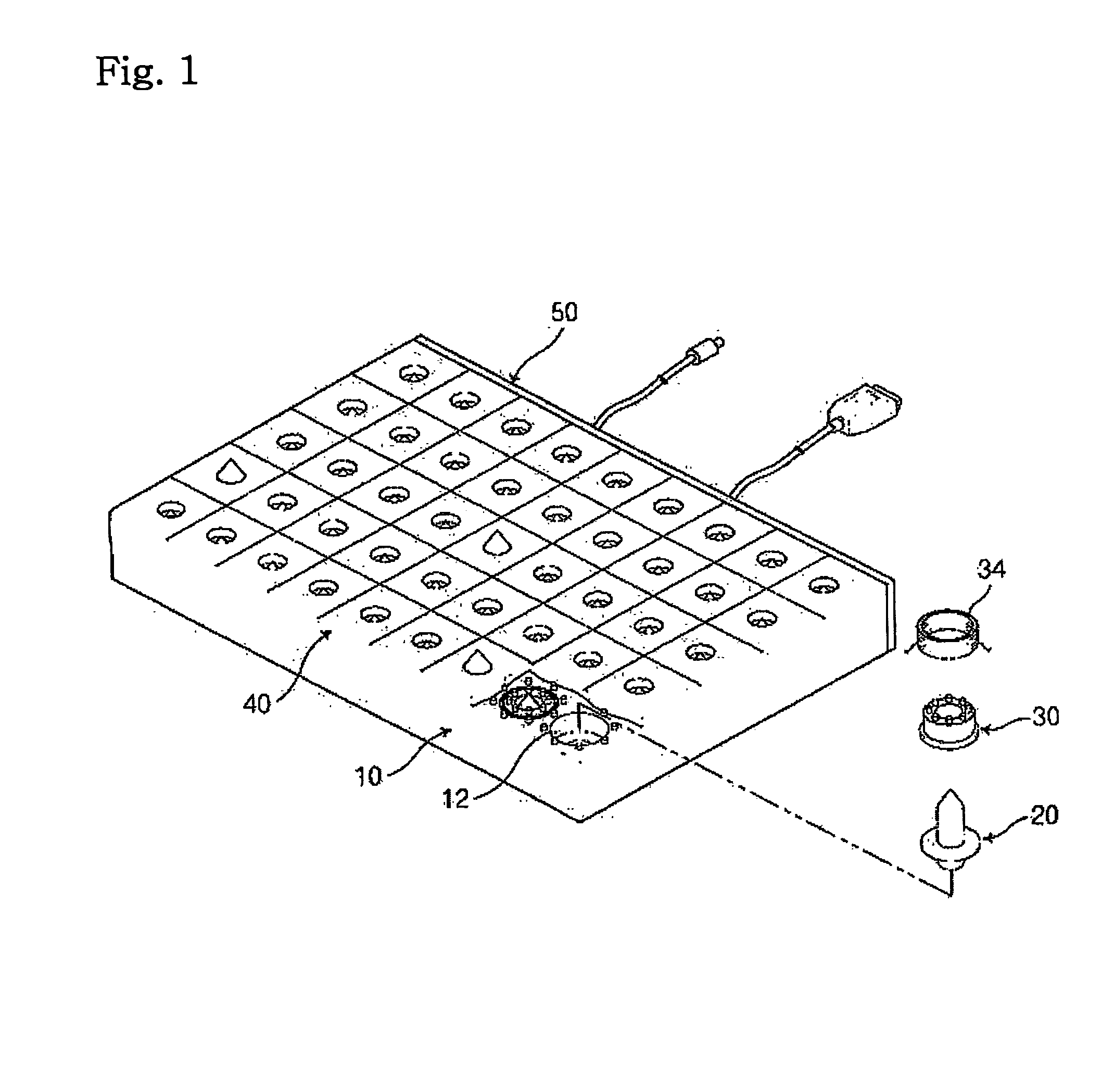 Display Device of Braille Points