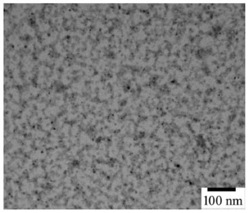 Amorphous nanoparticle liquid metal magnetic fluid and preparation method thereof