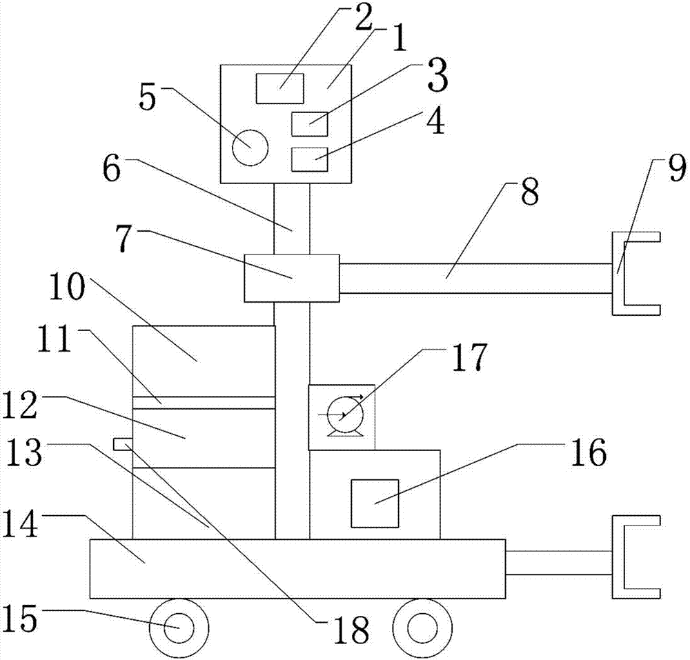 Automatic flushing device for urinary surgery