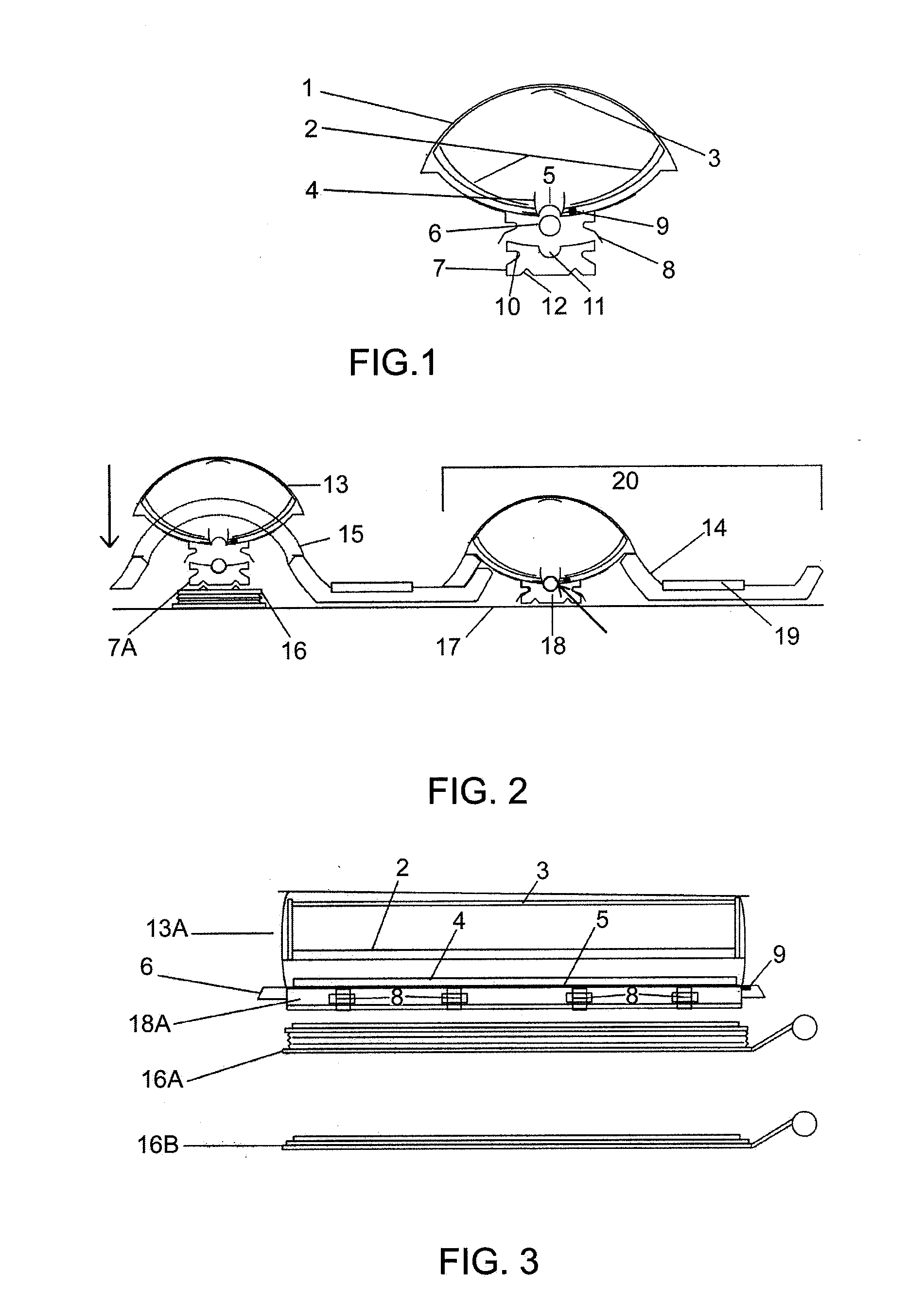 Solar Energy Collection Device for Tiled Roofs, and a Method for Mounting the Same