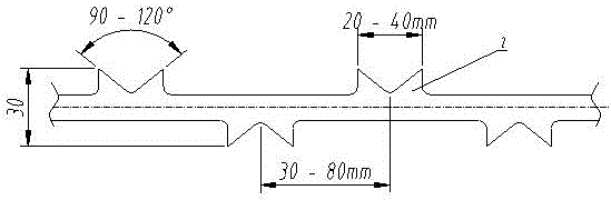 Flexible polar line for wet type electrostatic dust collector