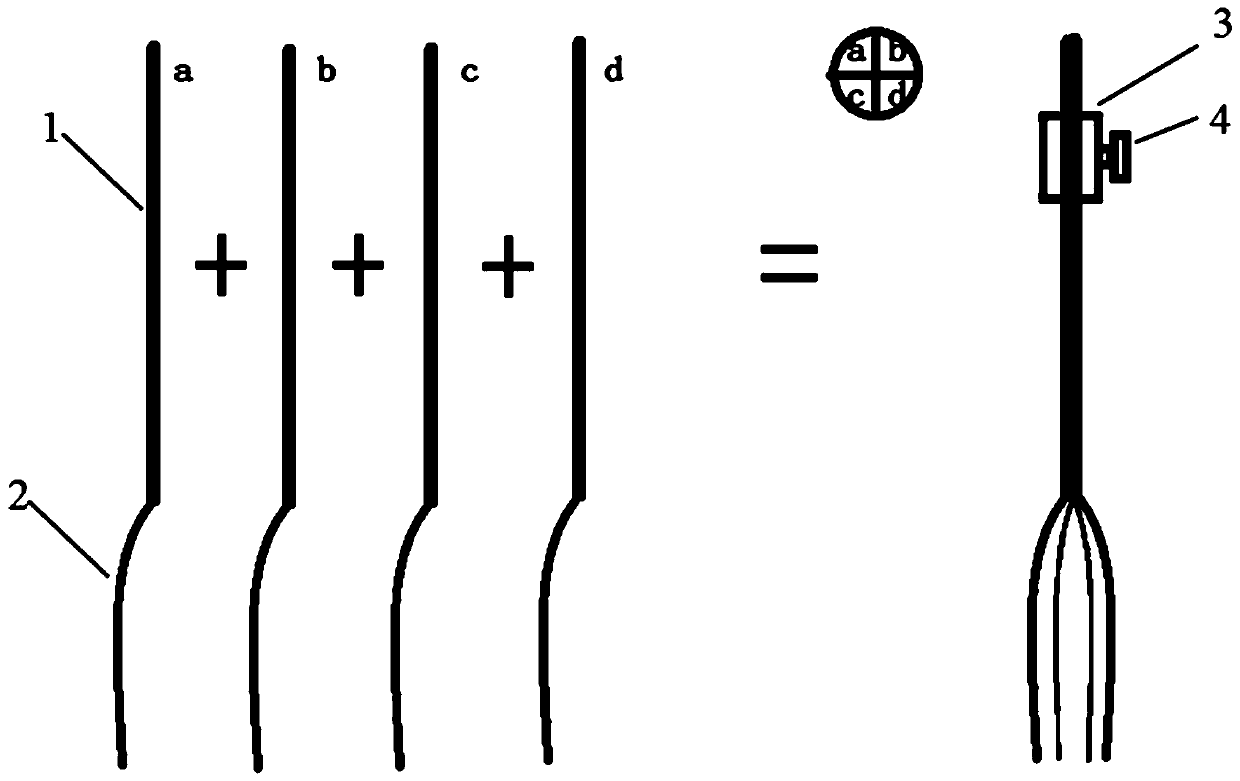 Stirring device for preparing magnesium-based composite material, and container