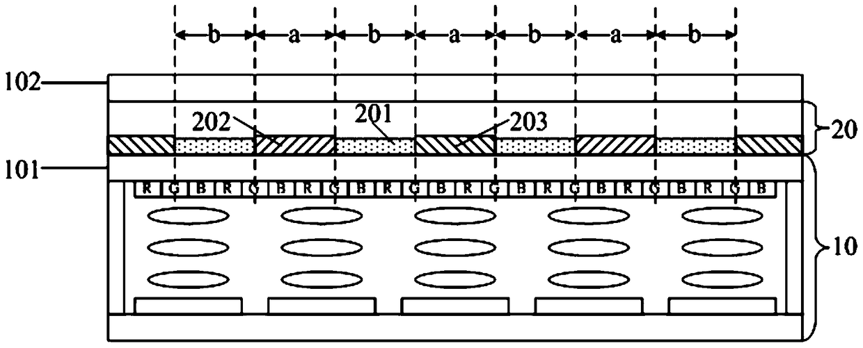 A three-dimensional display device